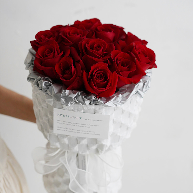 Buntes Schneebirnenpapier-Blumen-Geschenkpapier