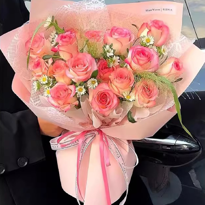 Nuosha-Blumen-Geschenkpapier in verschiedenen Mustern und Stilen