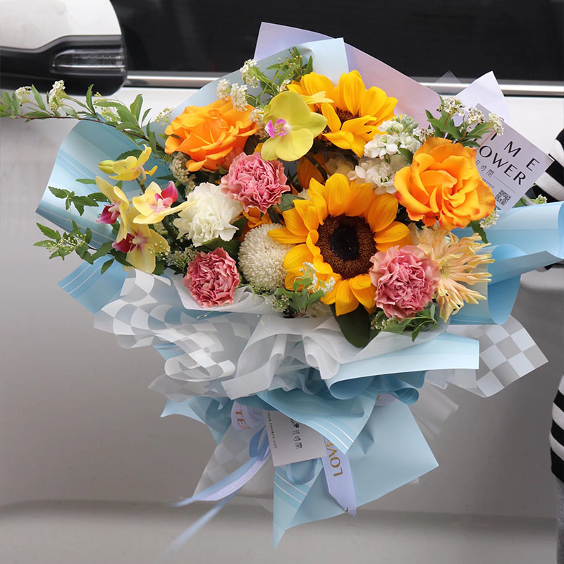 Wasserfestes, doppelseitig beschichtetes Blumenverpackungspapier
