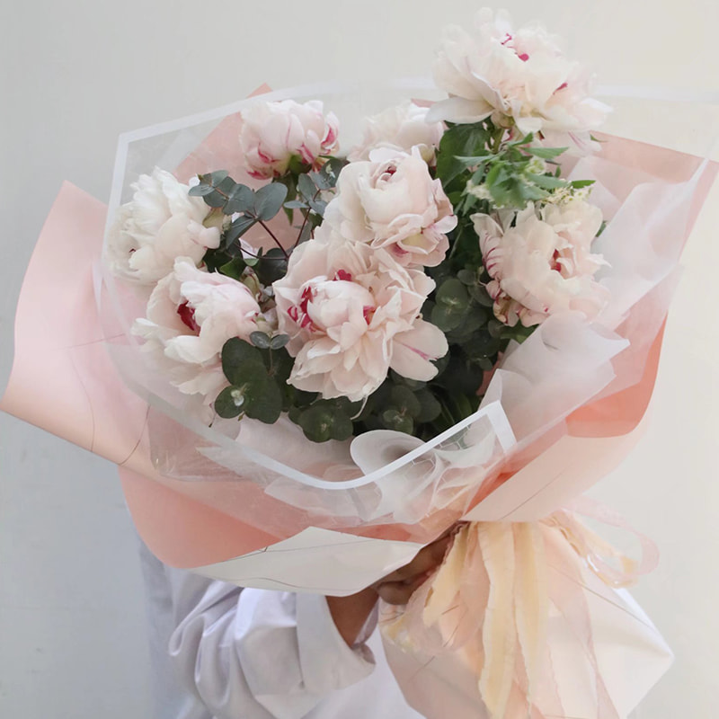 Verdicktes, undurchsichtiges Blumenpapier aus Kunststoff