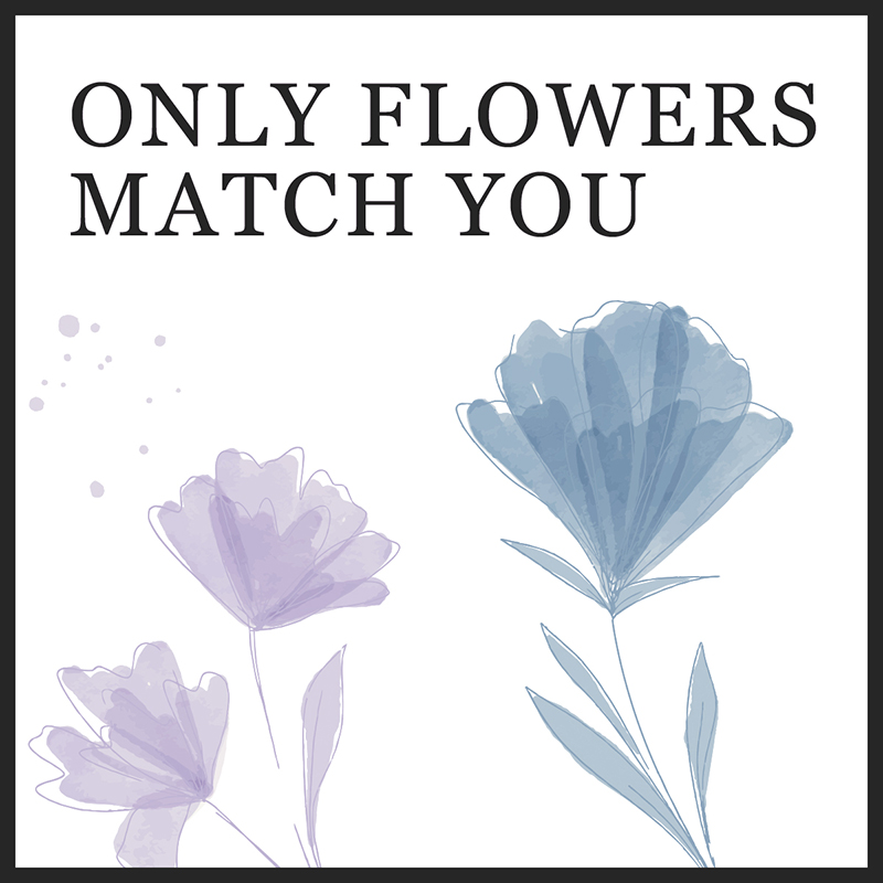 Englisch bedrucktes Blumen-Geschenkpapier
