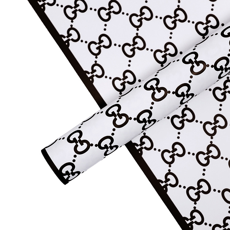 Modisches G-Flower-Geschenkpapier