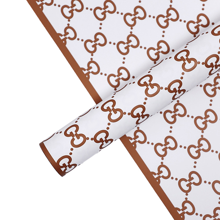Modisches G-Flower-Geschenkpapier