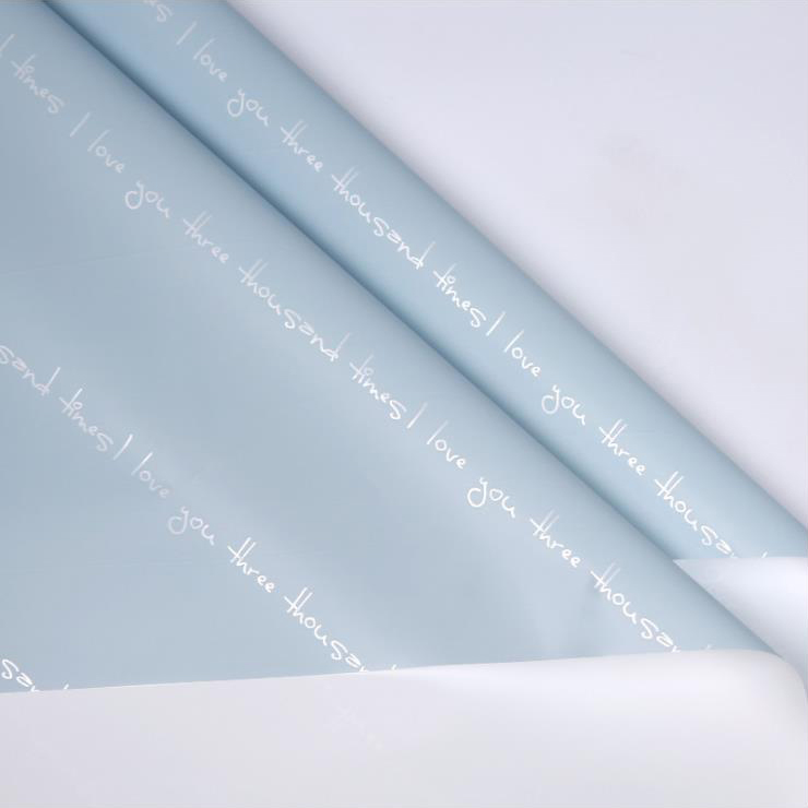 Bedrucktes romantisches Blumenstrauß-Geschenkpapier