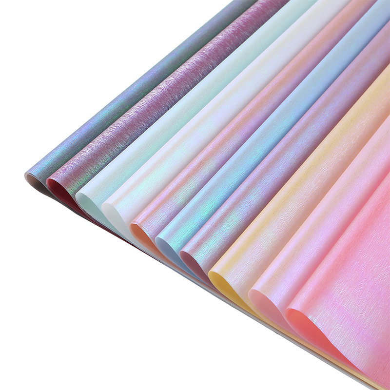 Sternenhimmel-Glitzerstrauß-Geschenkpapier