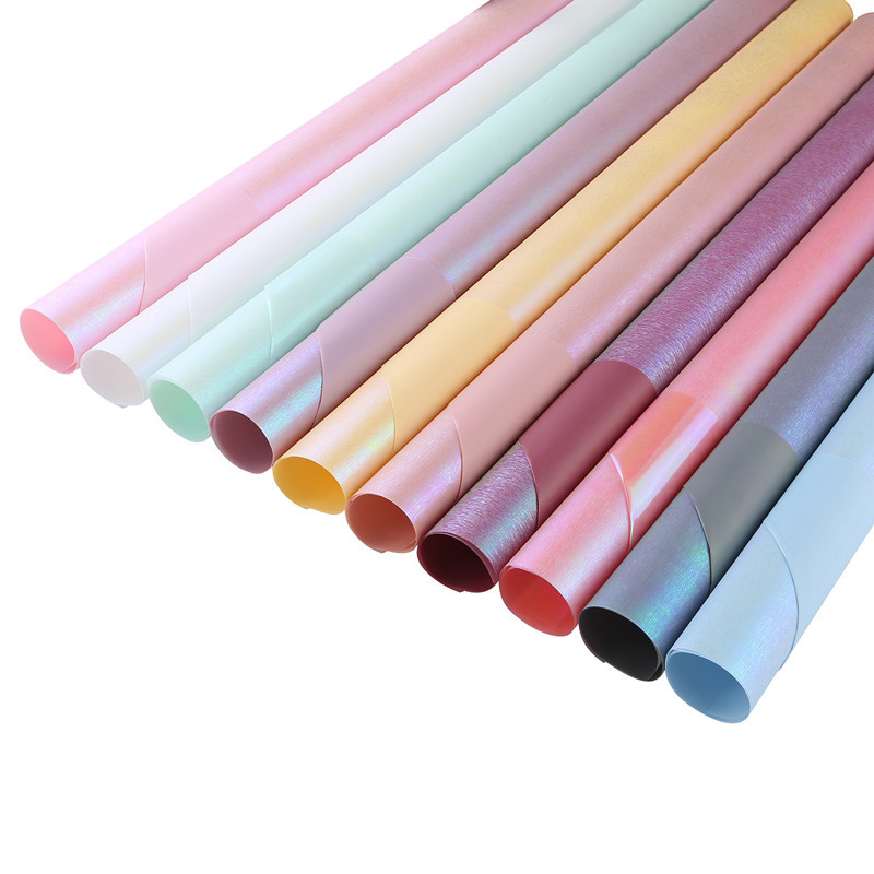 Sternenhimmel-Glitzerstrauß-Geschenkpapier