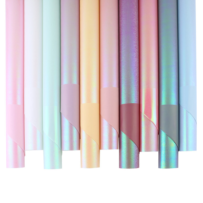 Sternenhimmel-Glitzerstrauß-Geschenkpapier