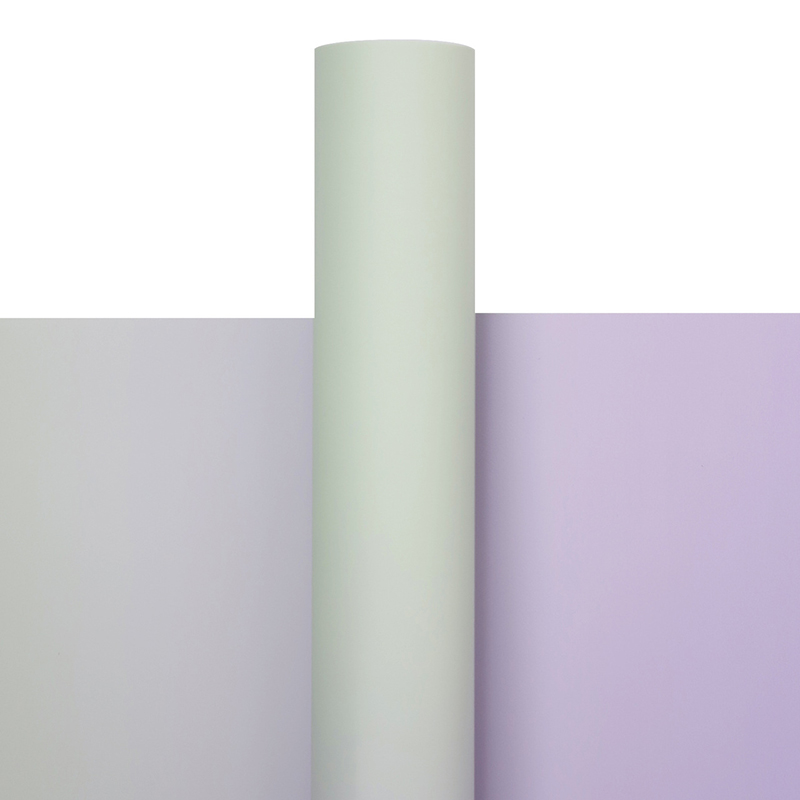Hochwertiges Geschenkpapier mit Farbverlaufsblumenstrauß