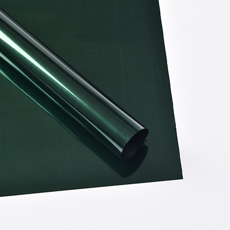 Doppelseitig schimmerndes Metallic-Folienstrauß-Geschenkpapier