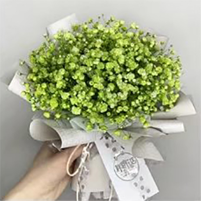 Einfaches strukturiertes Blumenstrauß-Geschenkpapier