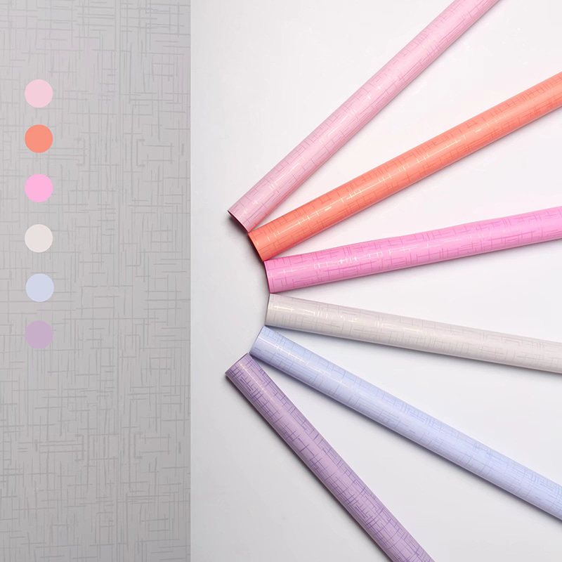 Einfaches strukturiertes Blumenstrauß-Geschenkpapier