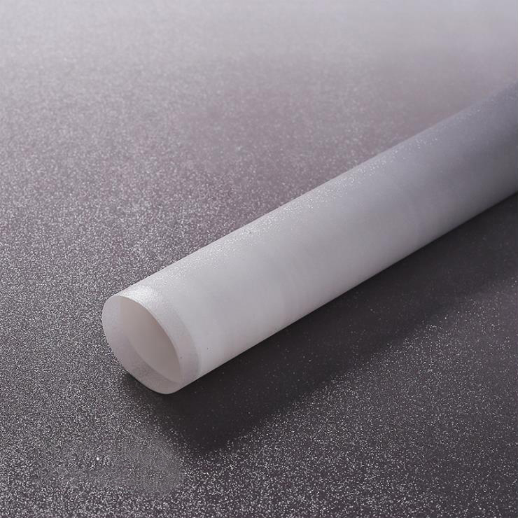 Eisnebel-Geschenkpapier mit Farbverlaufsfolie für Blumenstrauß